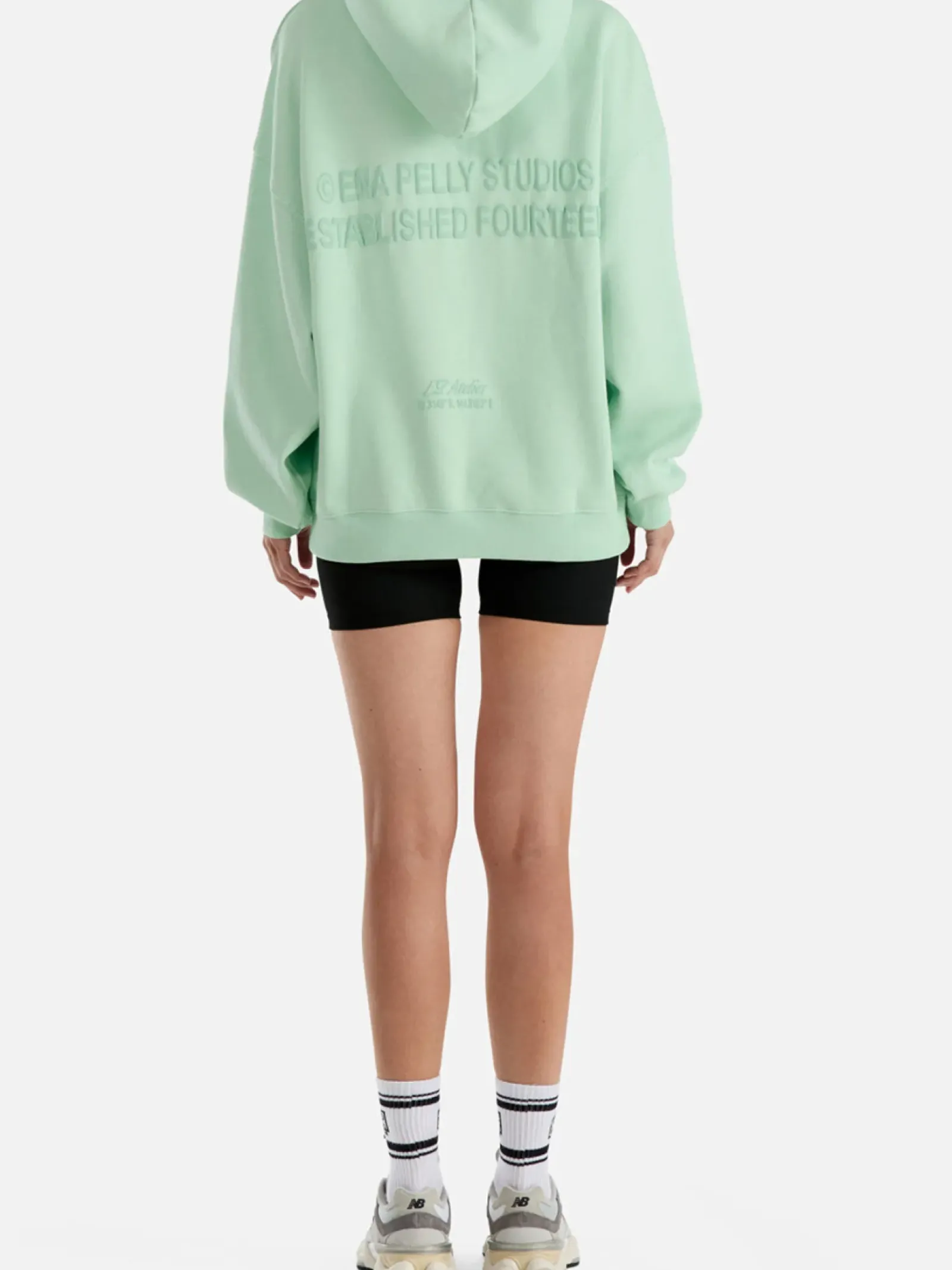 Ena Pelly Atelier Hoodie - Mint Sale