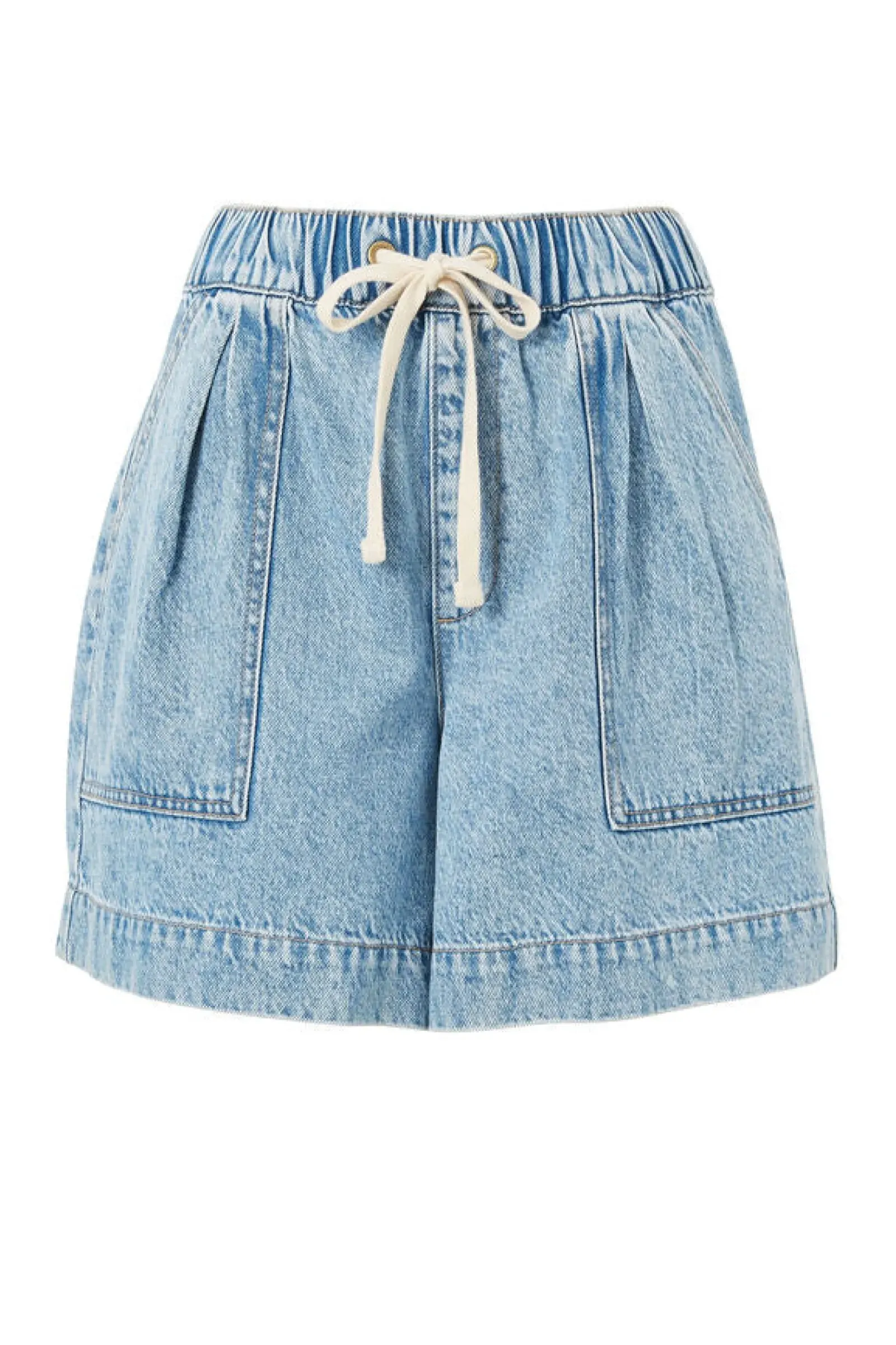 Ceres Life Relaxed Everyday Short - Vintage Blue Denim Sale