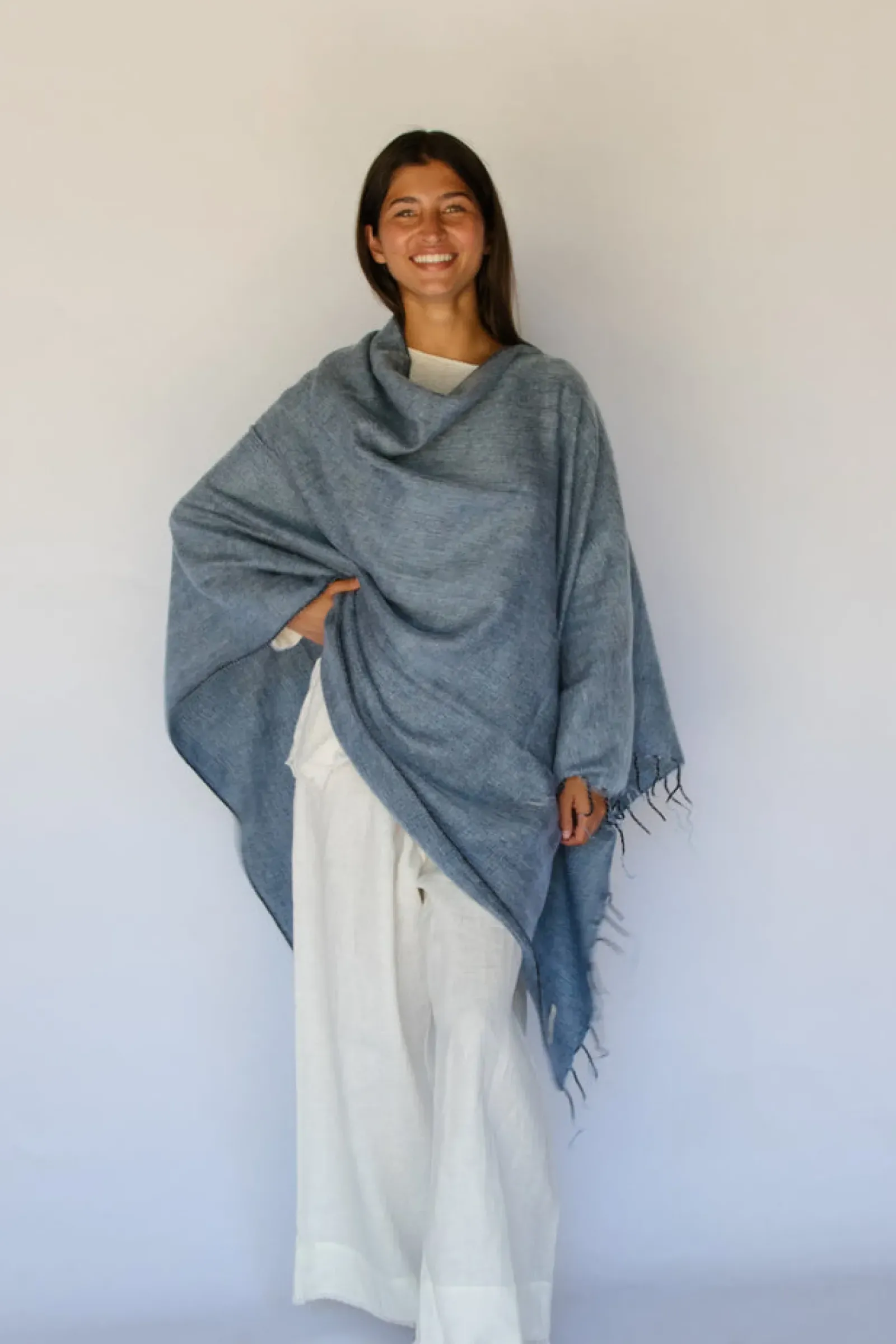 Hobo & Hatch Hobo & Hatch Poncho- Denim Online