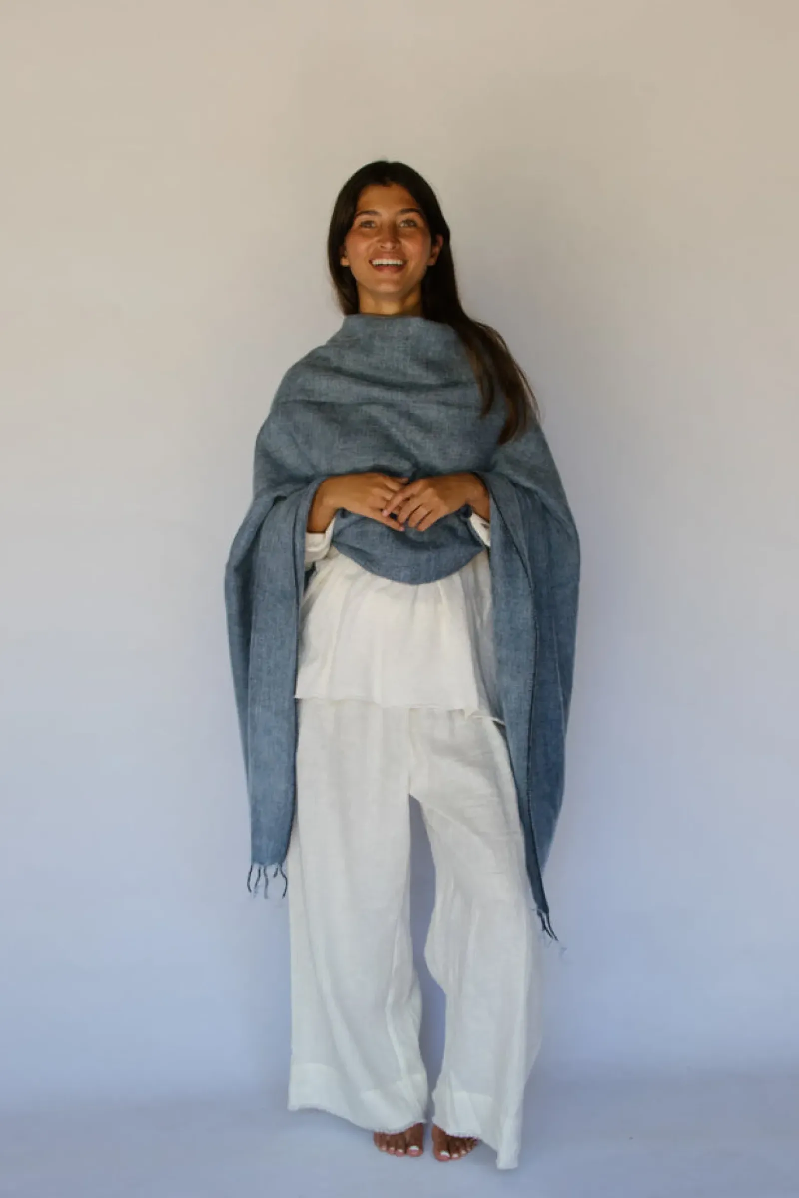 Hobo & Hatch Hobo & Hatch Poncho- Denim Online