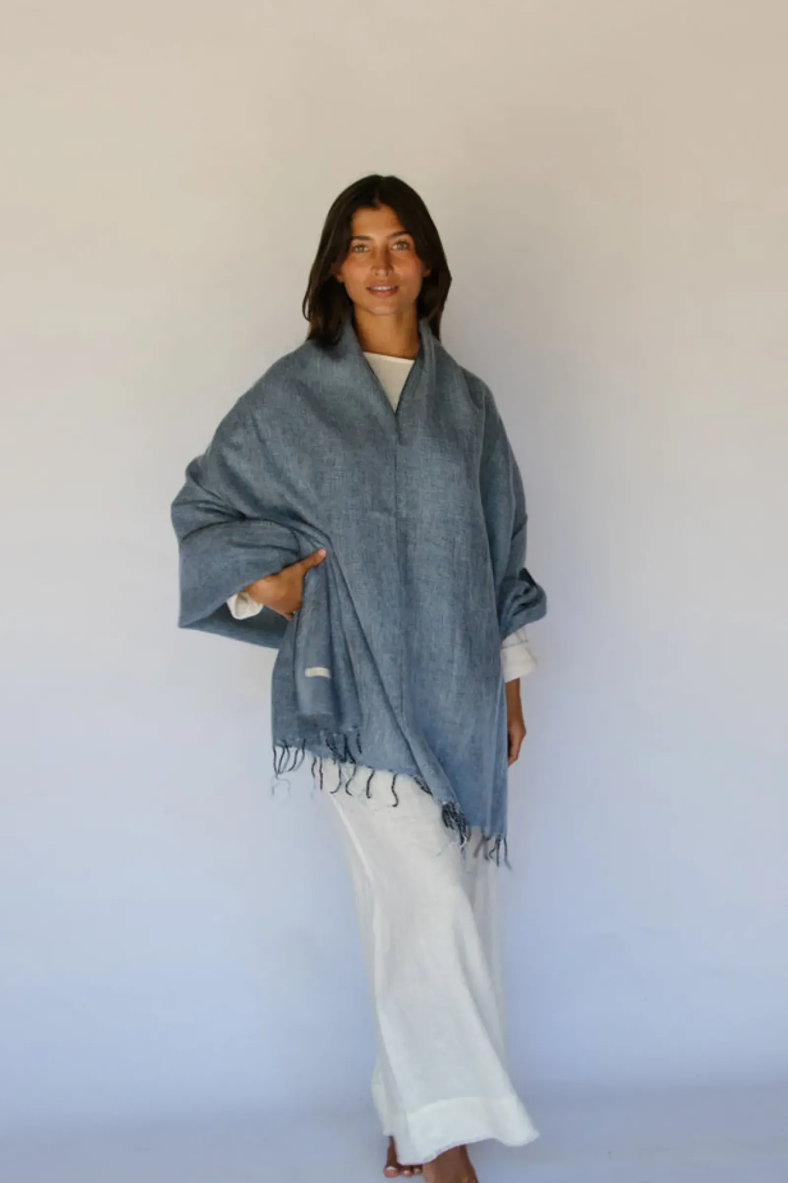 Hobo & Hatch Hobo & Hatch Poncho- Denim Online