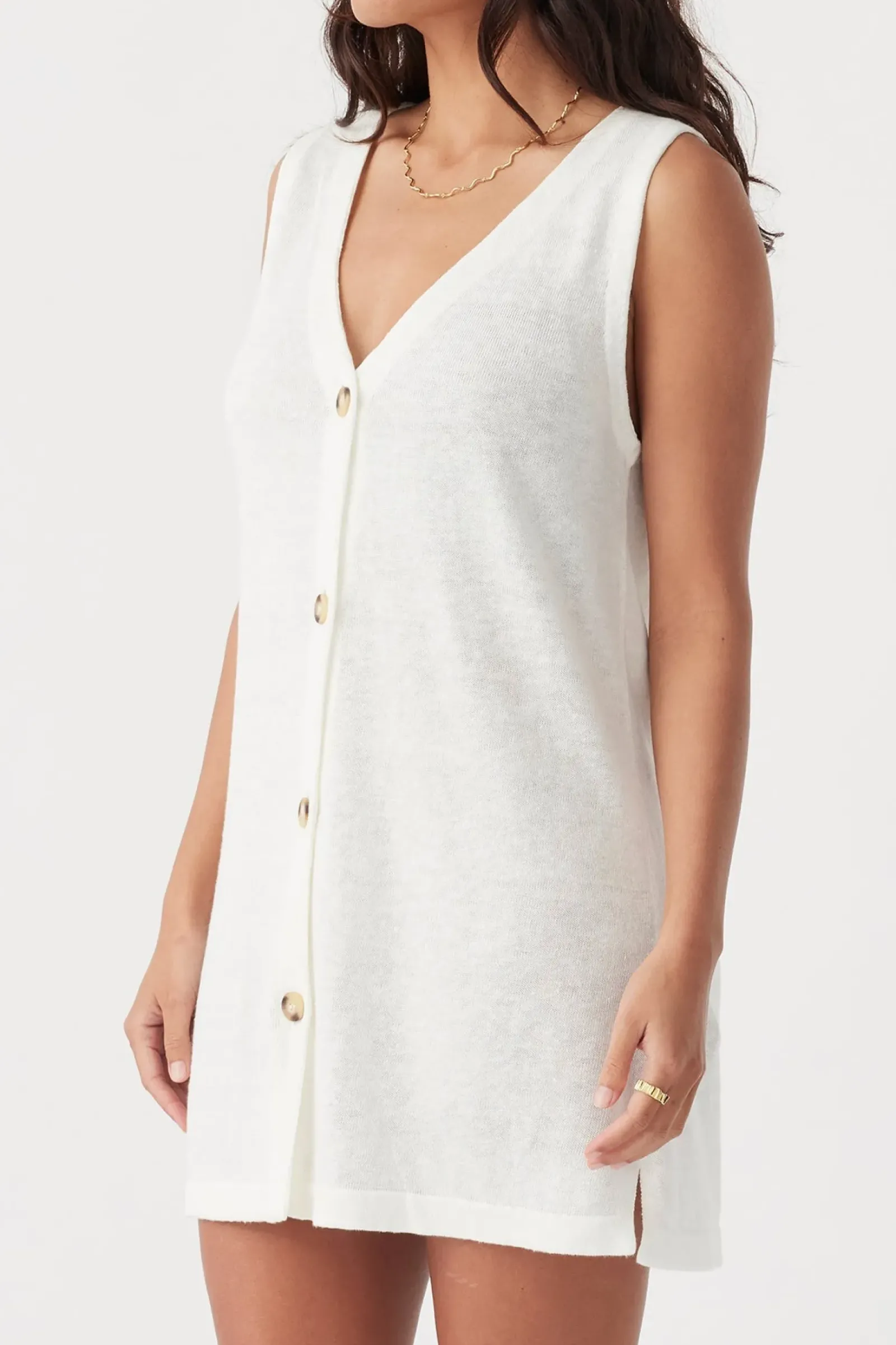 ARCAA Julia Mini Dress - Cream New