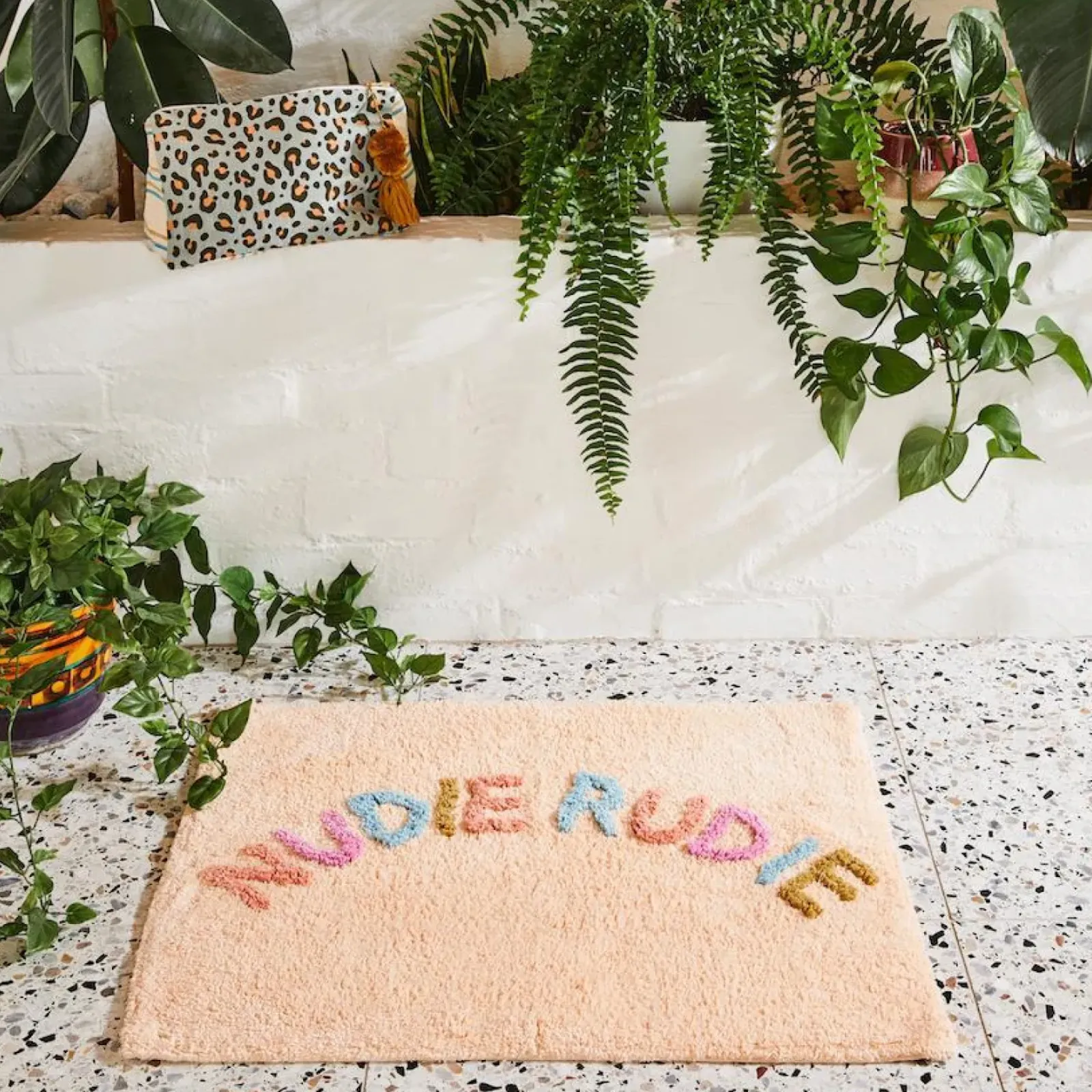 Sage & Clare Sage & Clare Tula Nudie Bath Mat - Tigre Outlet