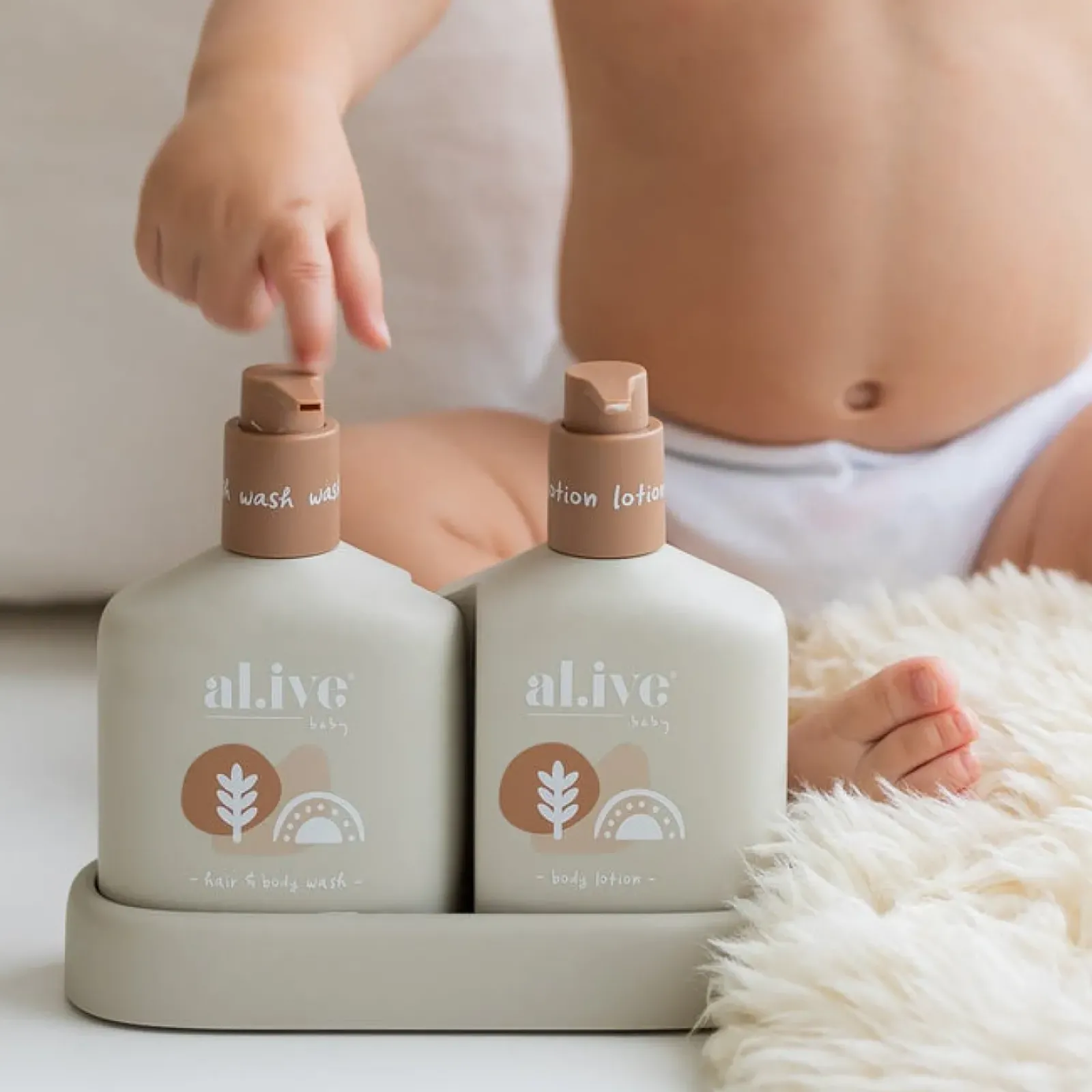 Al.ive Baby Hair & Body Duo - Calming Oatmeal Sale