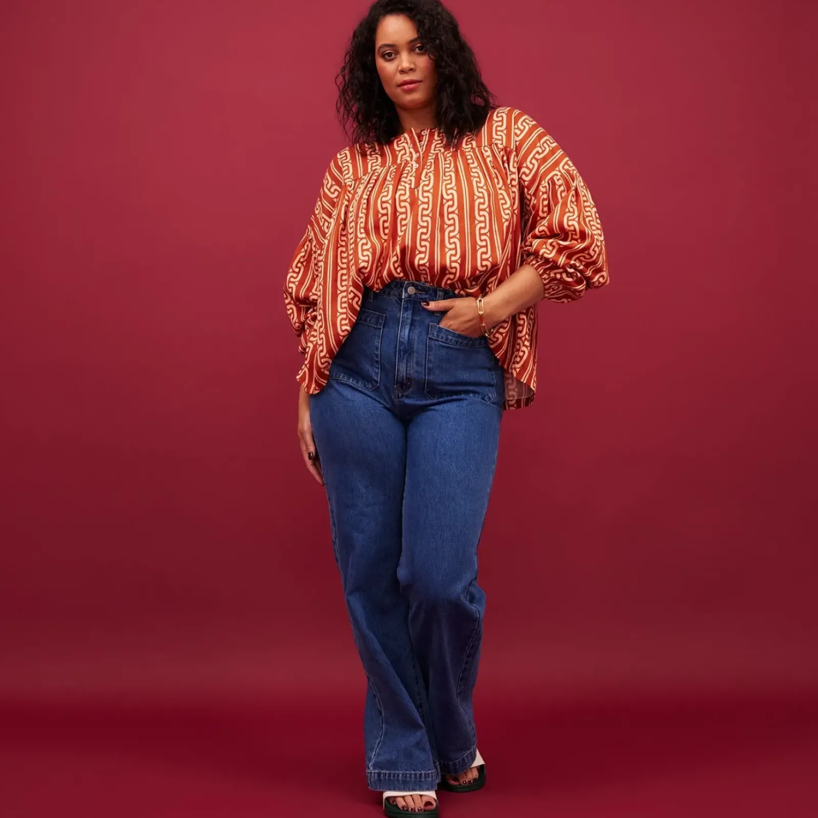 Sage & Clare Sage & Clare Fidel Blouse New
