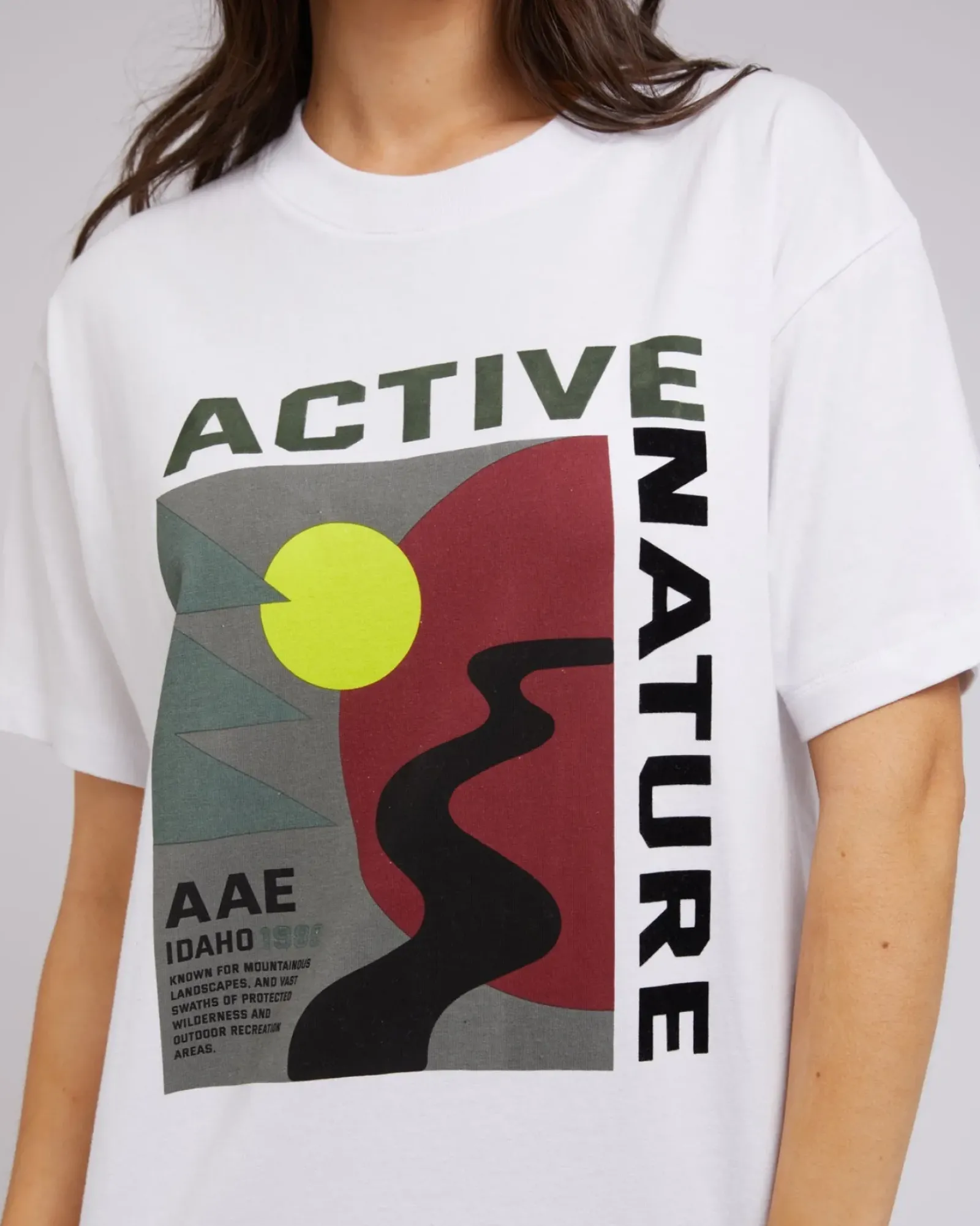All About Eve National Tee - Vintage White Outlet