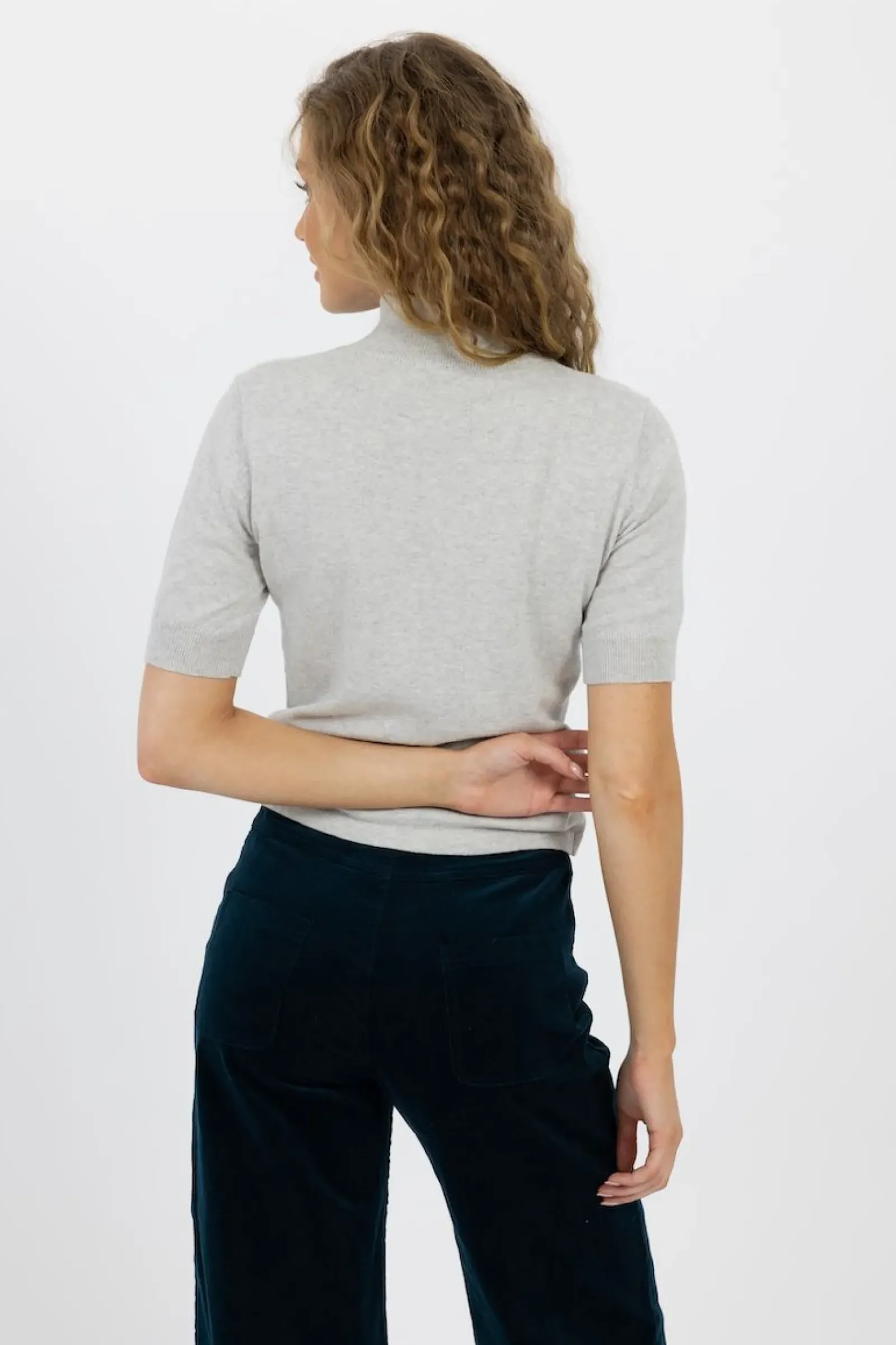 Humidity Vera Top - Soft Marle Hot