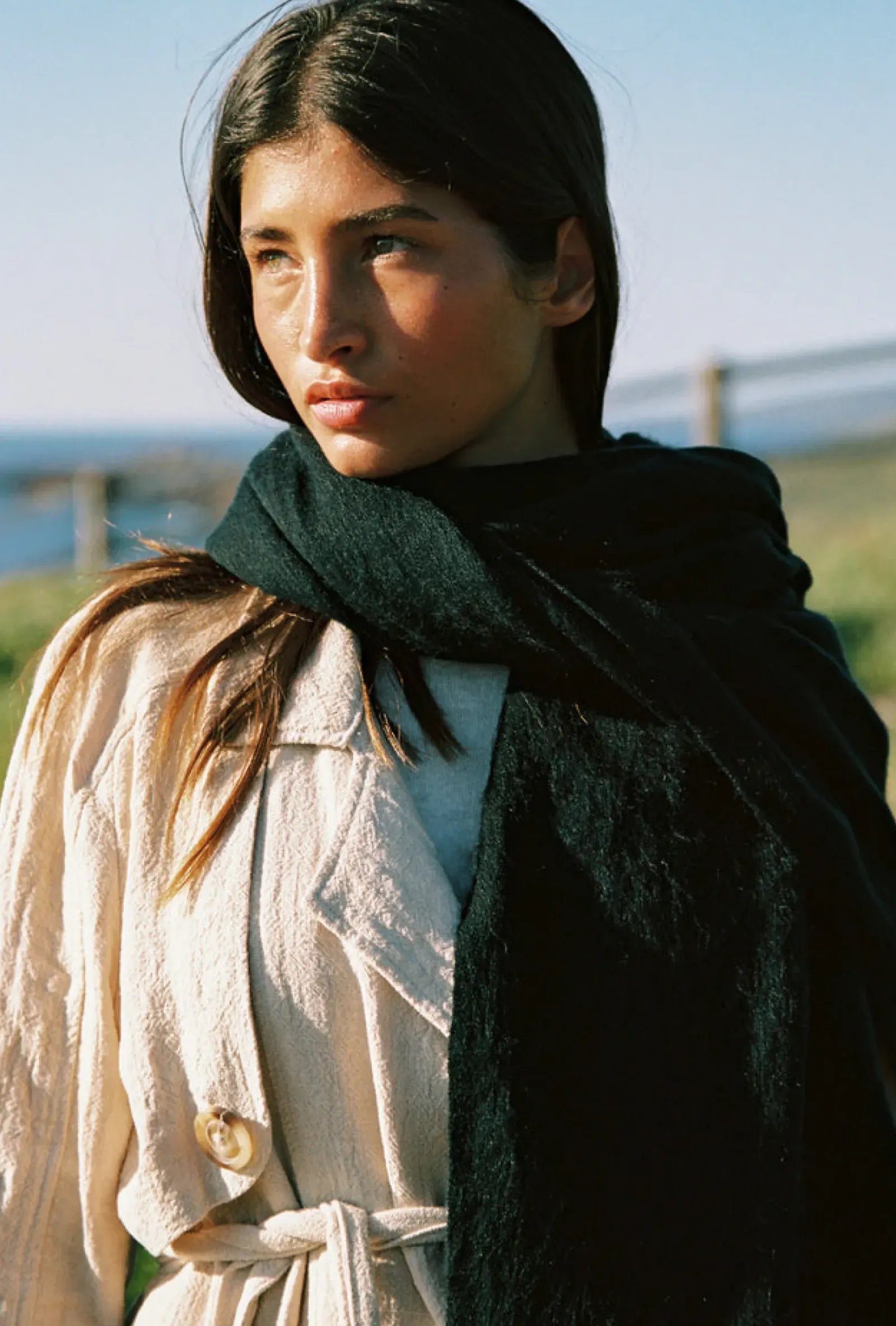 Hobo & Hatch Hobo & Hatch Scarf- Black Discount