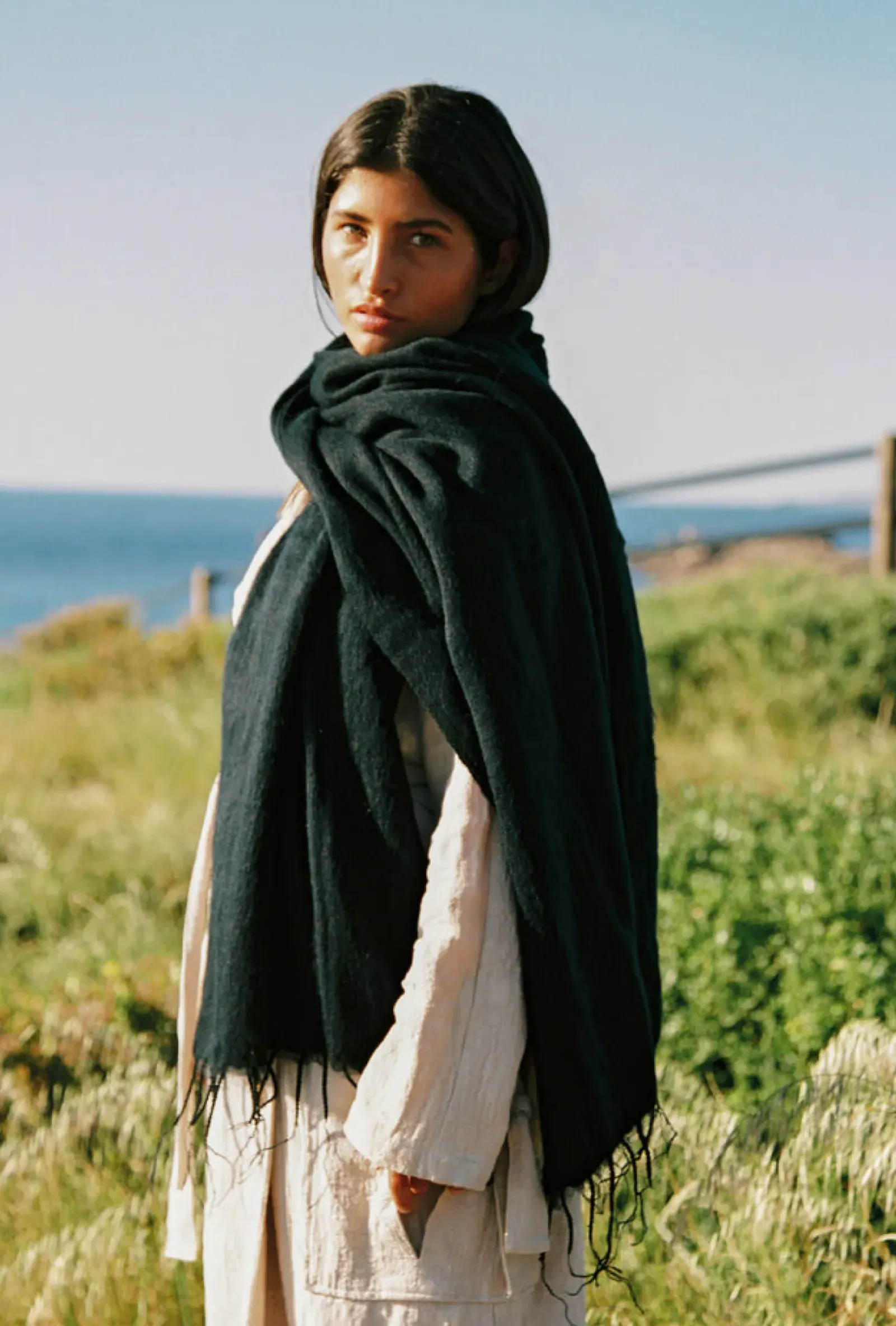 Hobo & Hatch Hobo & Hatch Scarf- Black Discount