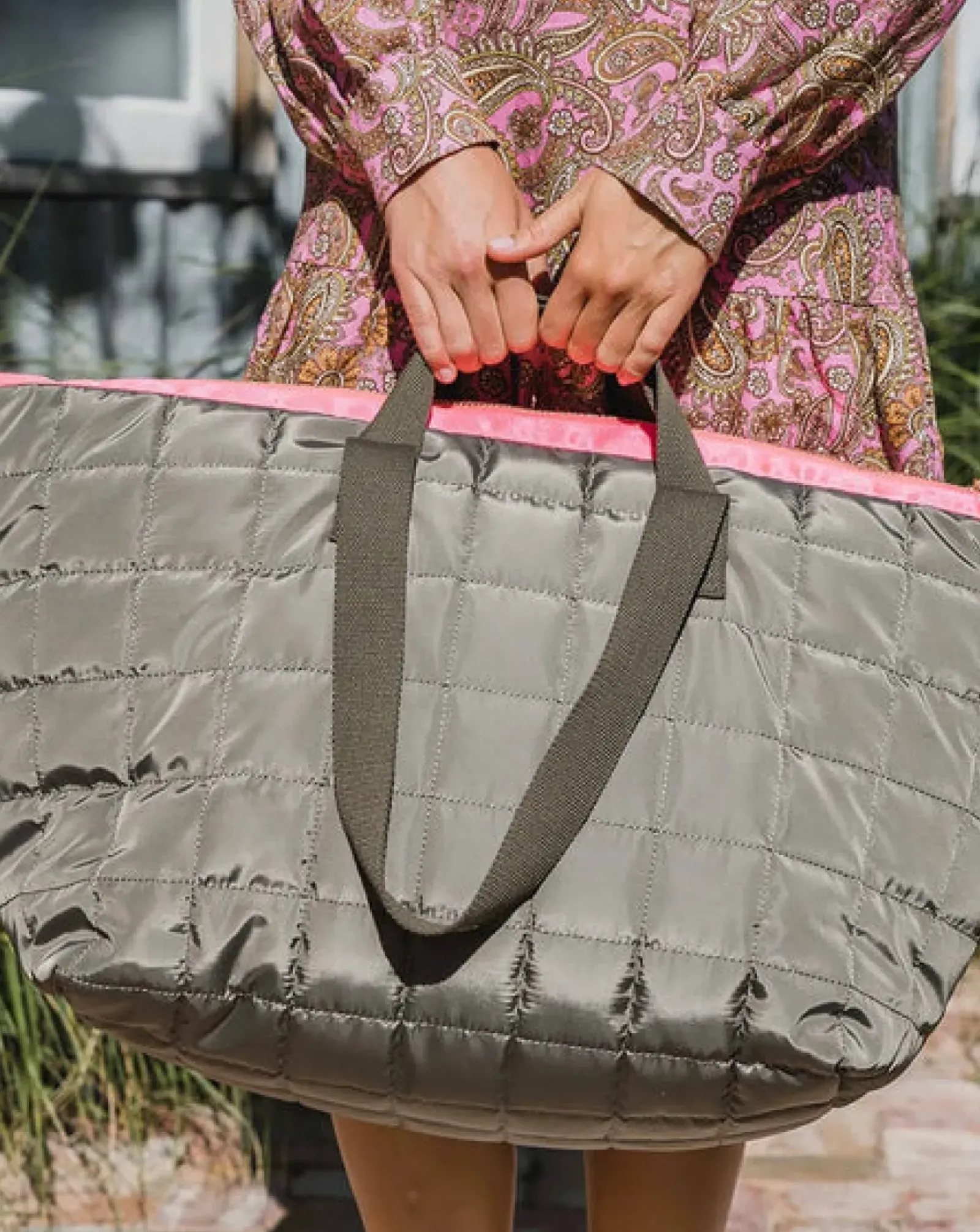 Elms & King Elms & King Spencer Carry All - Khaki Outlet