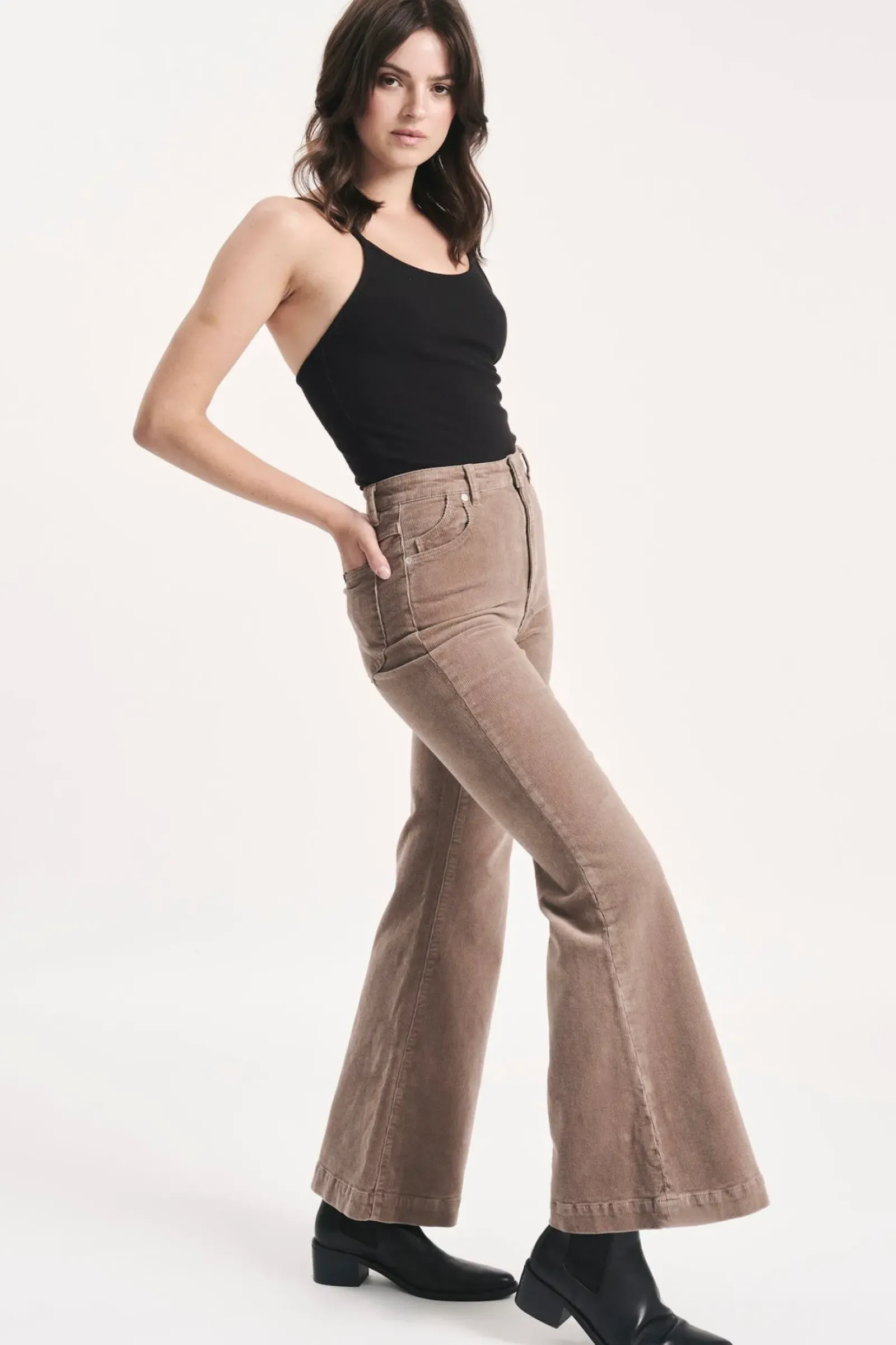 Rolla's Rolla's Eastcoast Flare Mink Cord - Mink Best