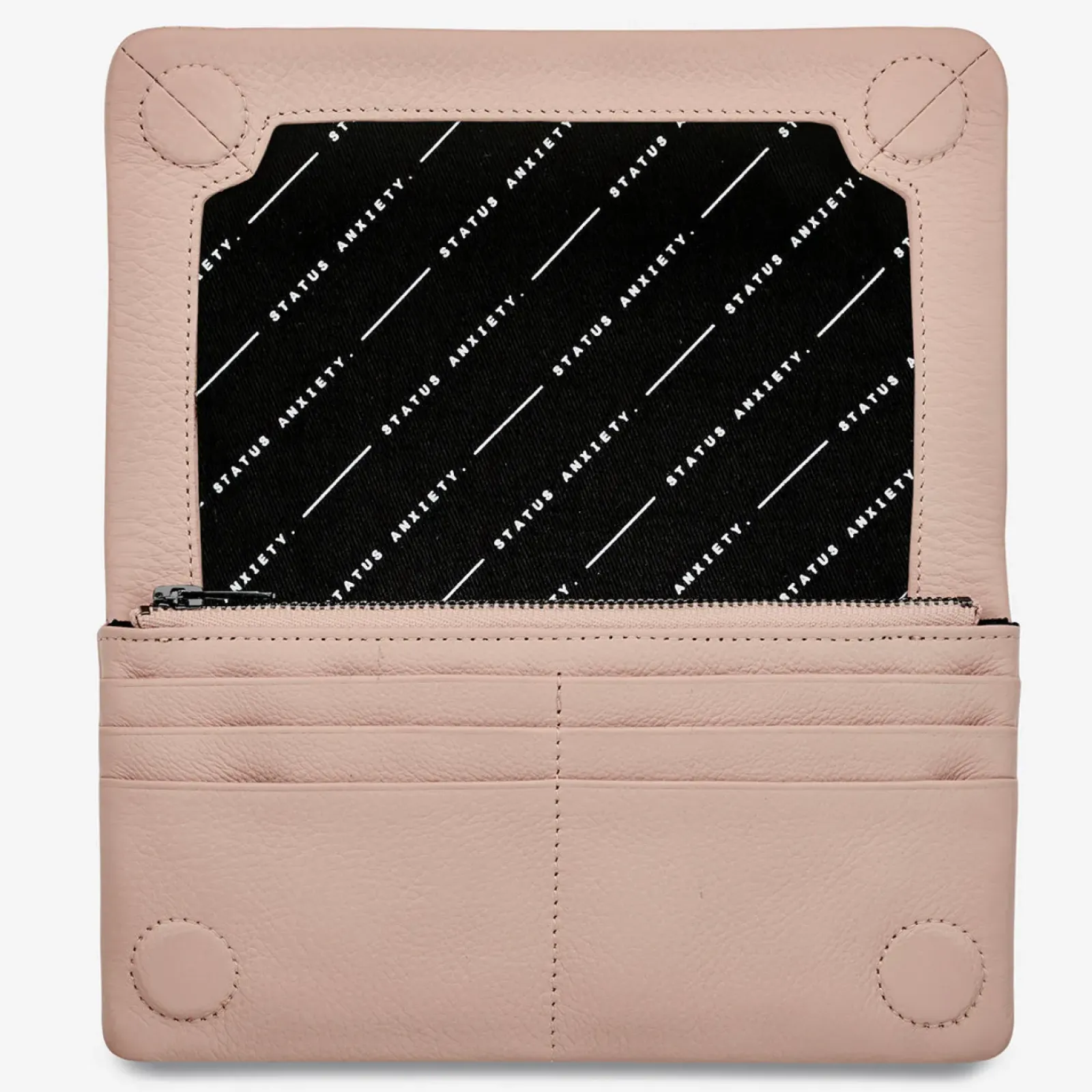 Status Anxiety Some Type Of Love Wallet - Dusty Pink Discount