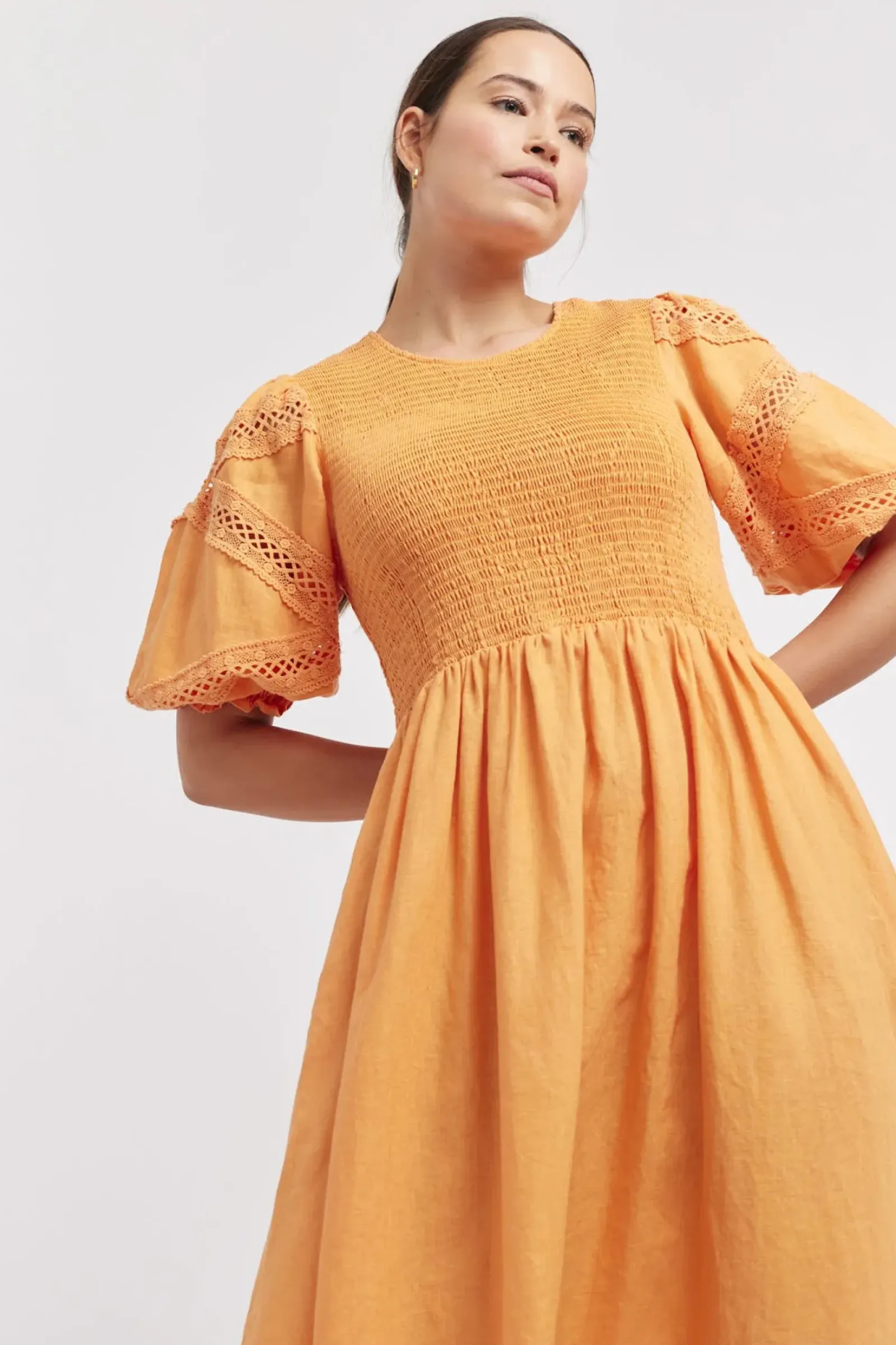 Alessandra Claudia Dress - Marigold Outlet