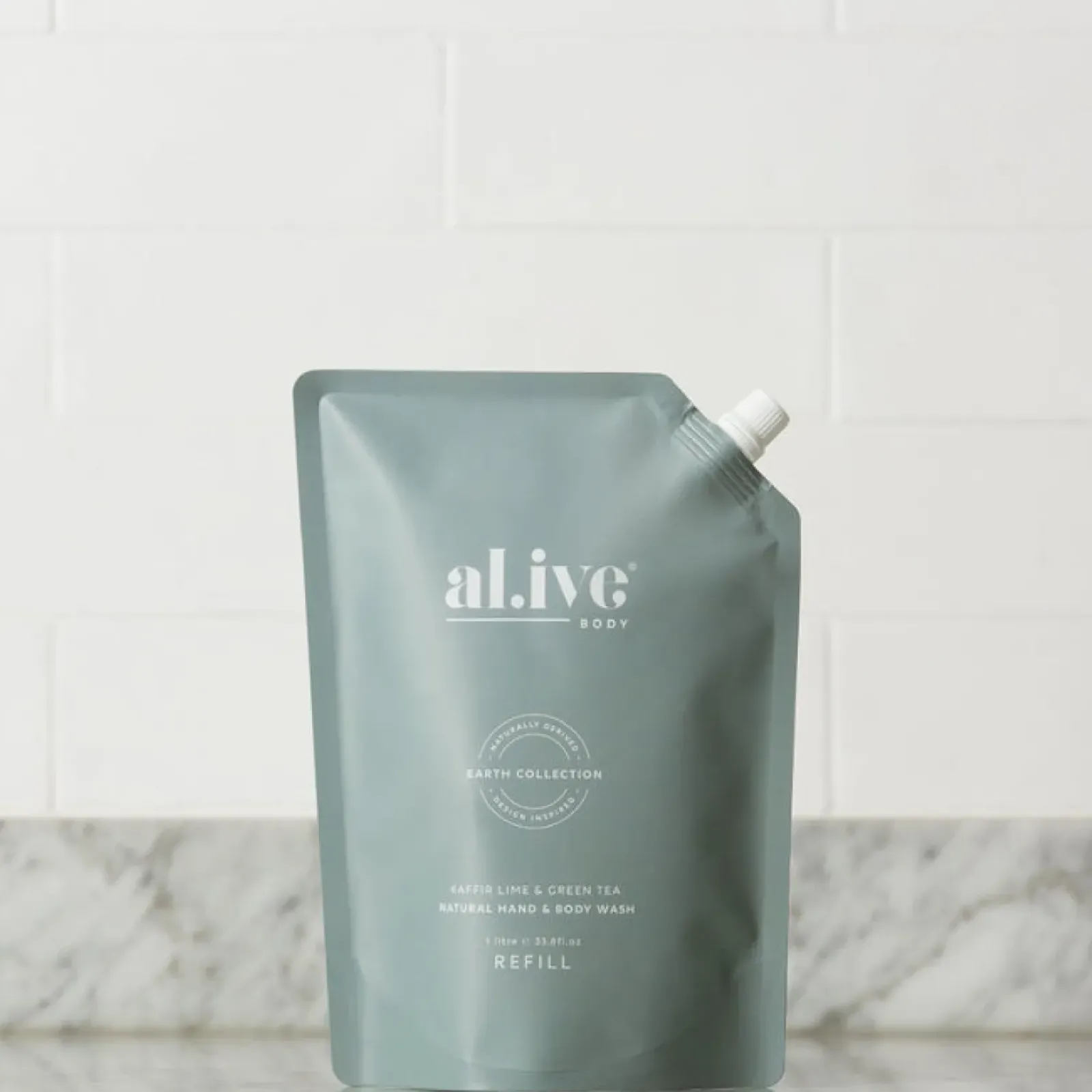 Al.ive Kaffir Lime & Green Tea Wash - Refill Fashion