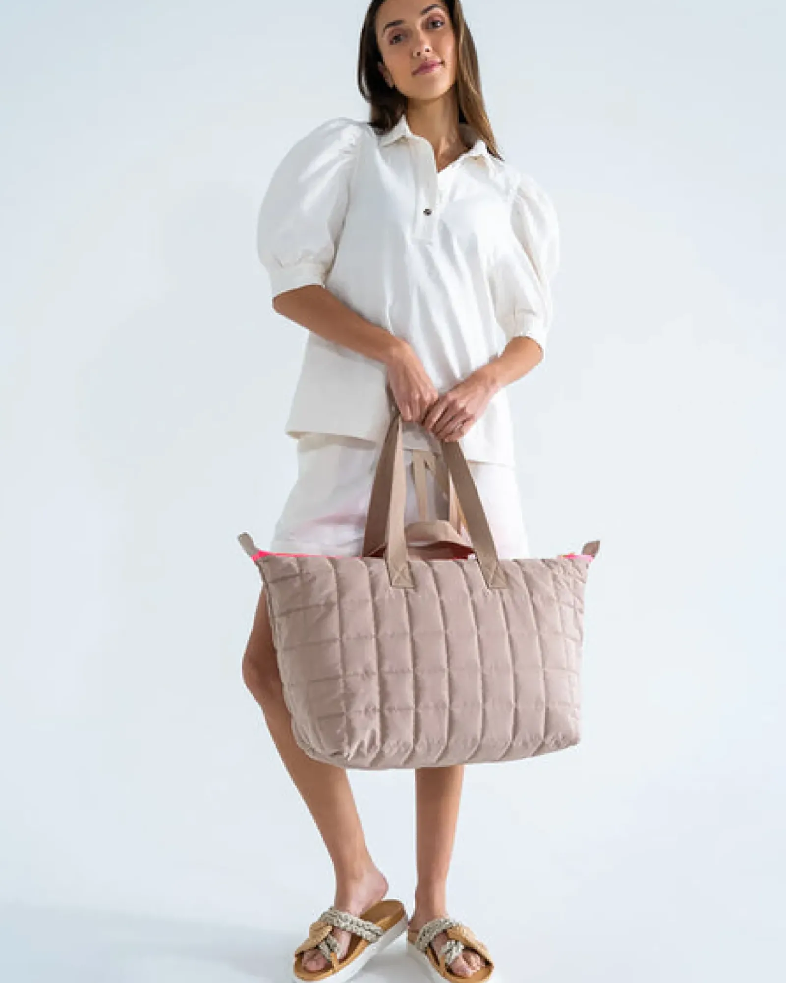 Elms & King Elms & King Spencer Carry All - Taupe New