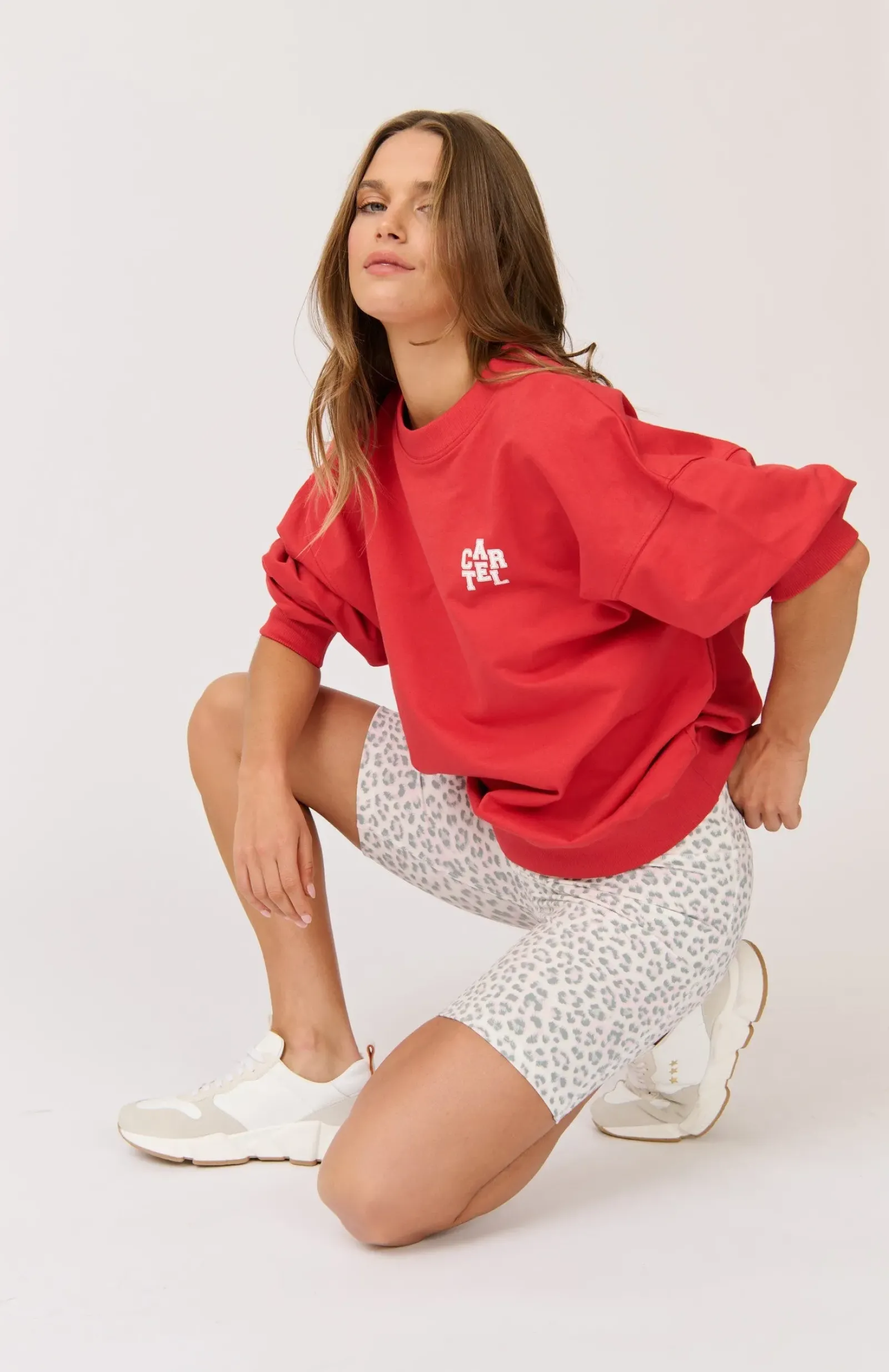Cartel & Willow Cartel & Willow Nina Sweater - Cherry New
