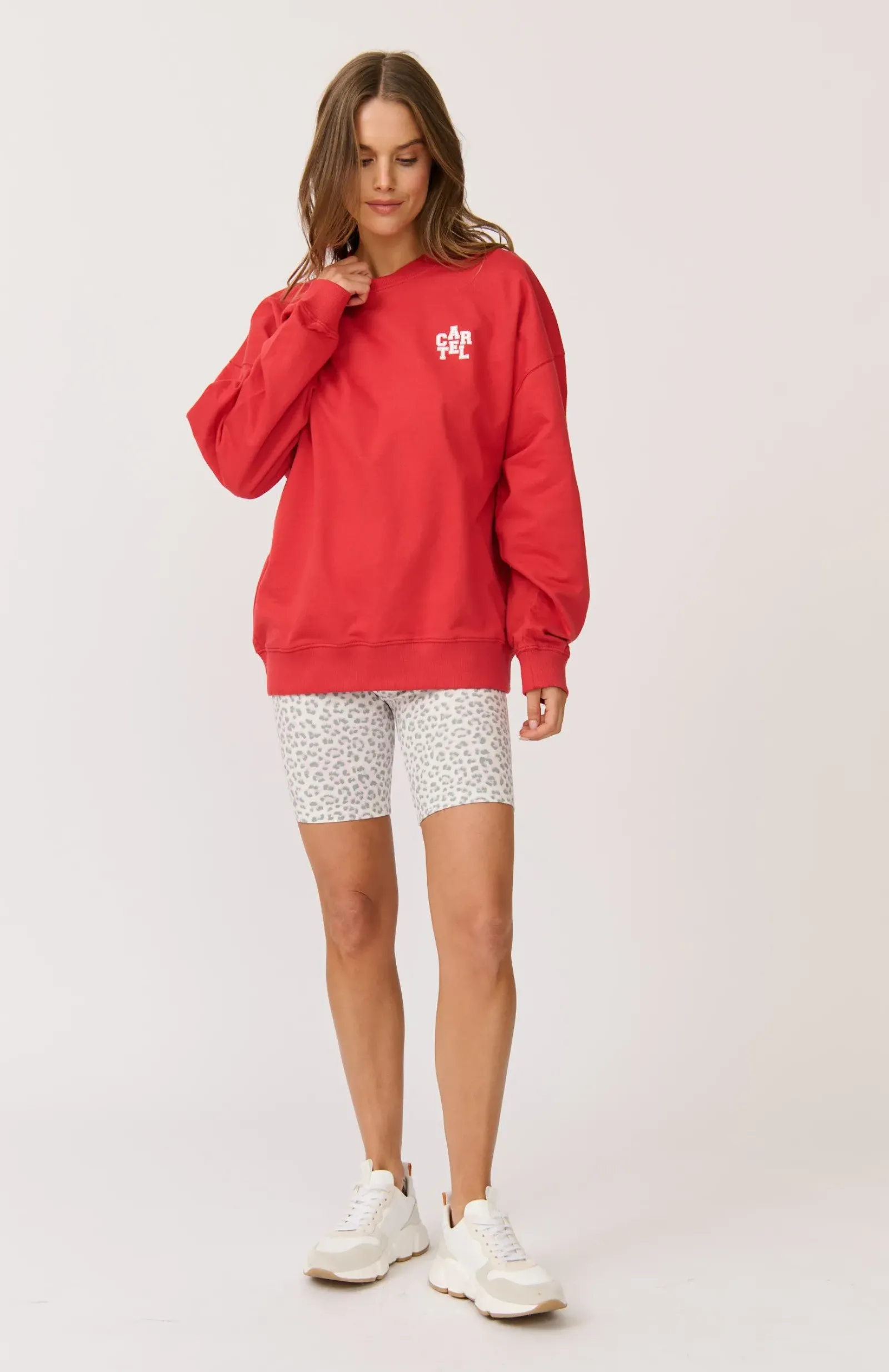 Cartel & Willow Cartel & Willow Nina Sweater - Cherry New