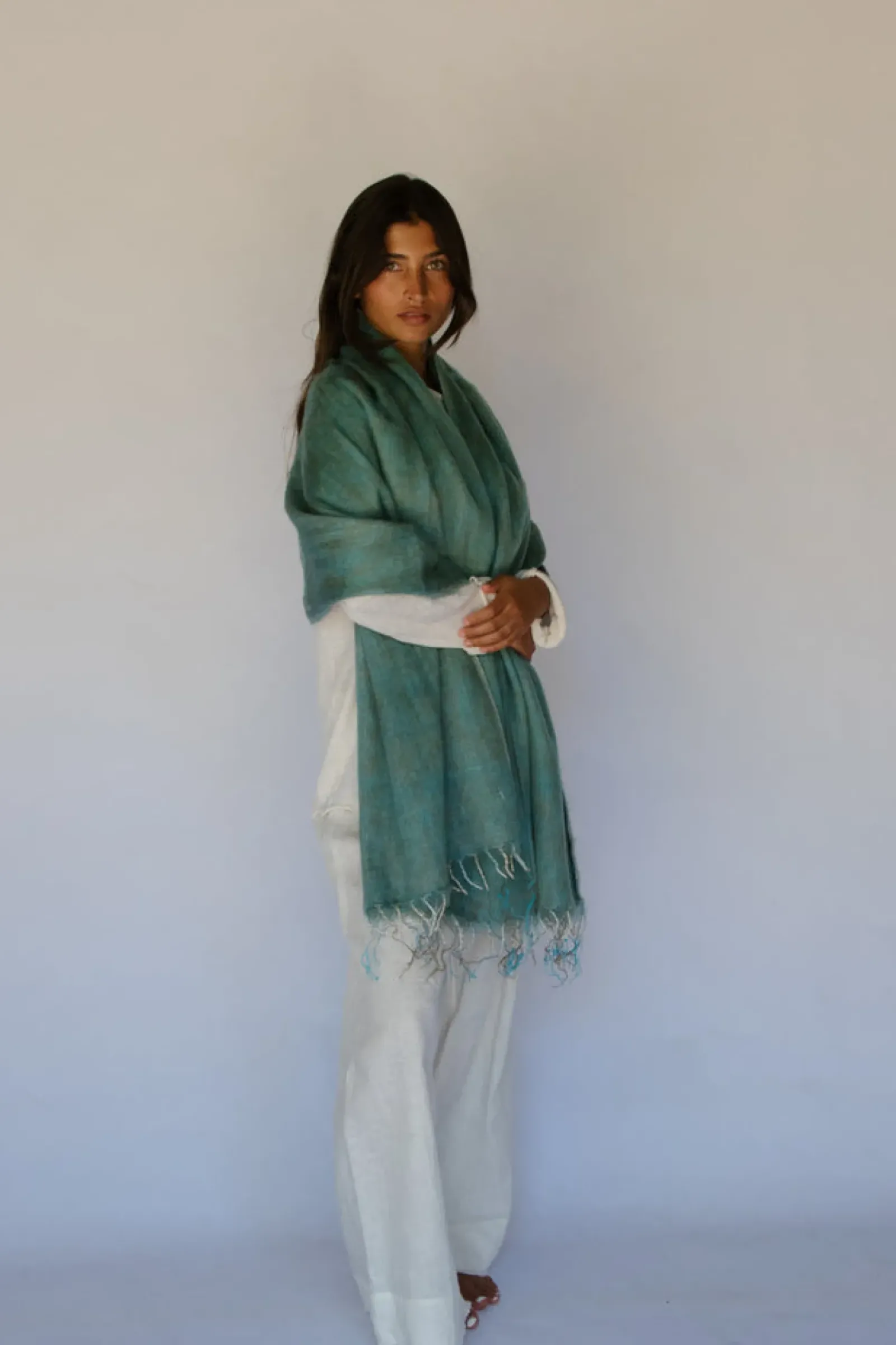 Hobo & Hatch Hobo & Hatch Poncho- Marine Sale